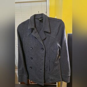 Eddie Bauer Women's Charcoal Pea Coat